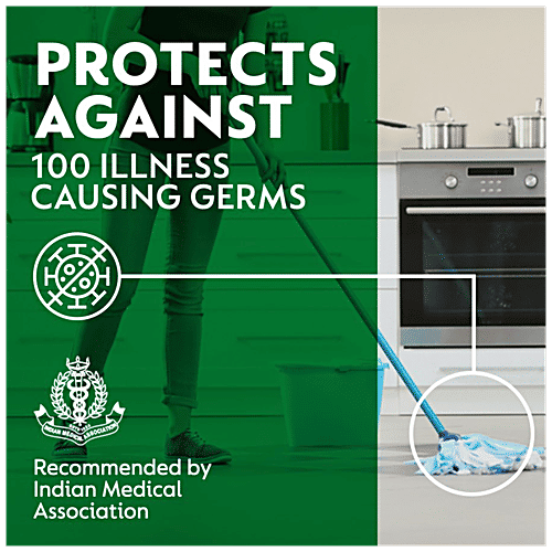 Dettol Antiseptic - Disinfectant Liquid 1 L + Clinical Strength Hand Sanitizer 500 ml, Combo 2 Items 