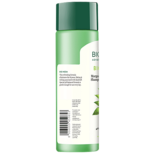 BIOTIQUE Hair Oil-Bio Bhringraj 120ml + Margosa Anti-Dandruff Shampoo & Conditioner 190ml, Combo 2 Items