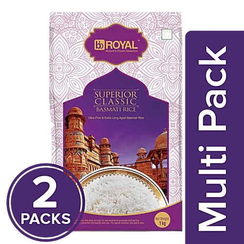 Buy bb Royal Basmati Rice Superior Classic Aged 24 Months Old Online
