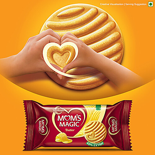 Sunfeast Moms Magic Rich Butter Biscuits, 2x150 g Multipack 