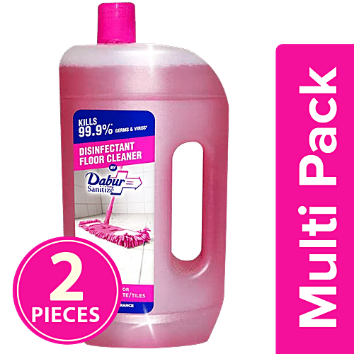 Dabur Sanitise Disinfectant Floor Cleaner, 2 x 1L Multipack 