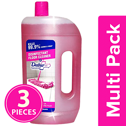 Dabur Sanitise Disinfectant Floor Cleaner, 3x1 L Multipack 