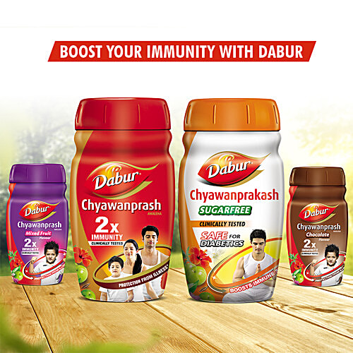 Dabur Chyawanprakash - Sugar Free, 2x500 g (Multipack) 
