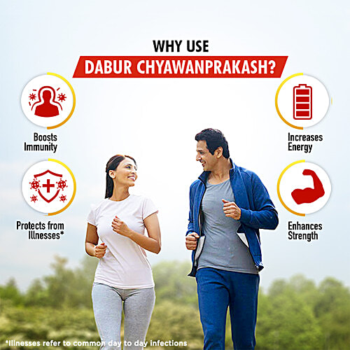 Dabur Chyawanprakash - Sugar Free, 2x500 g (Multipack) 