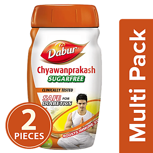 Dabur Chyawanprakash - Sugar Free, 2x500 g (Multipack) 