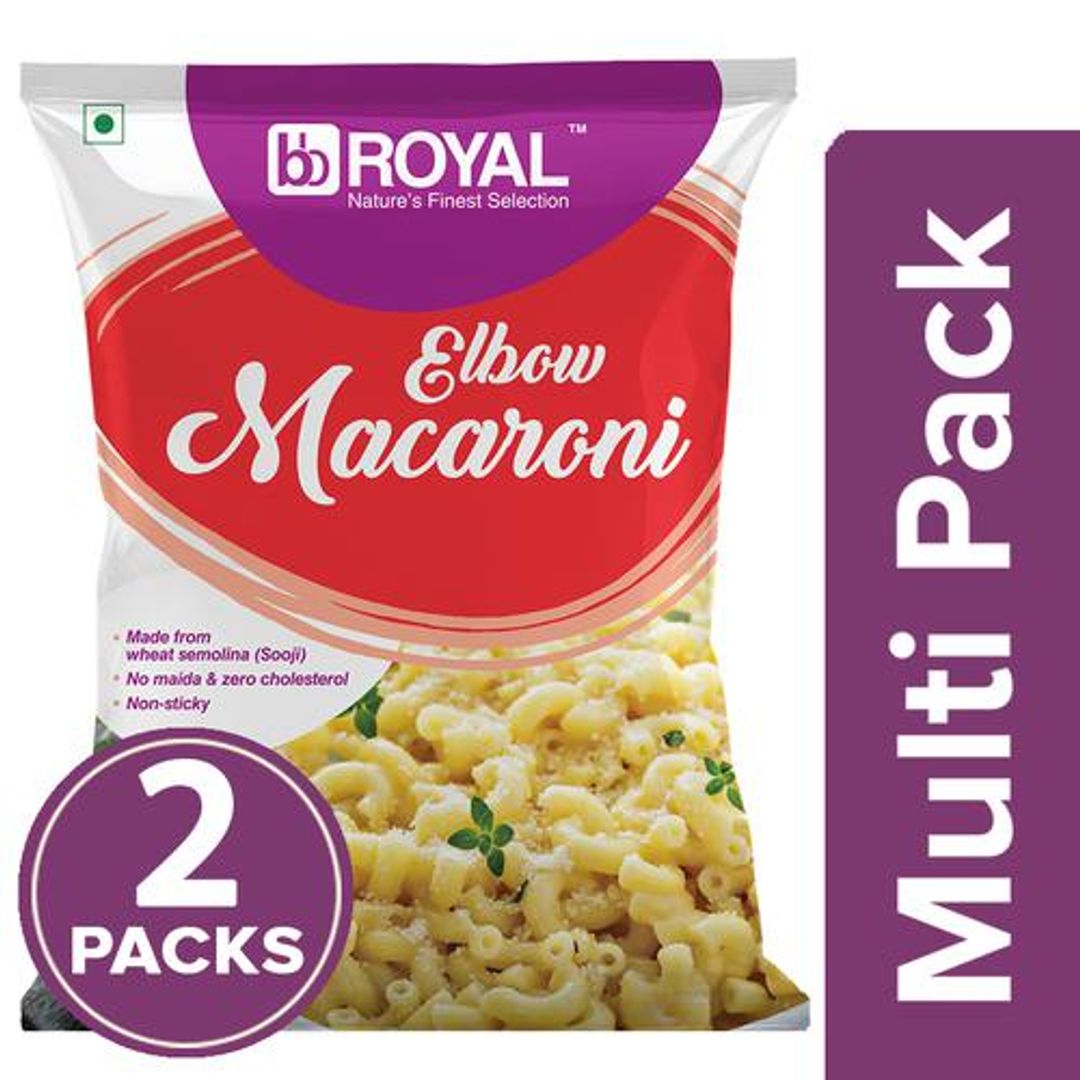 BB Royal Elbow Macaroni, 2x400 g Multipack