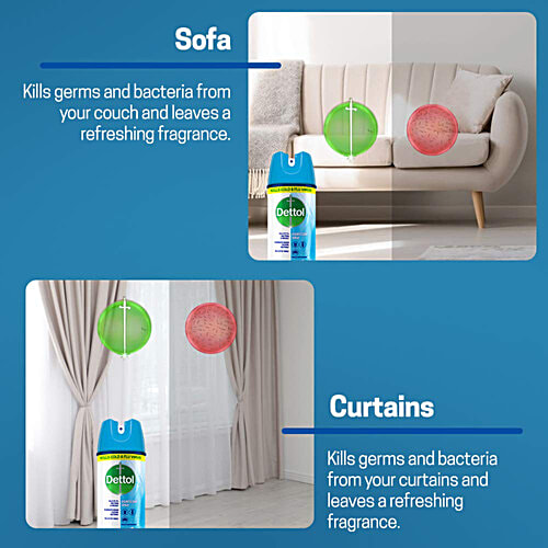 Dettol Disinfectant Spray Sanitizer For Germ-Protection - Spring Blossom, 2x225 ml Multipack 