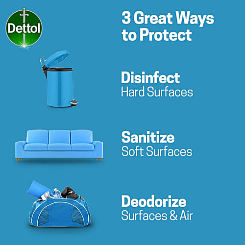 Dettol Disinfectant Spray Sanitizer For Germ-Protection - Spring Blossom, 2x225 ml Multipack 