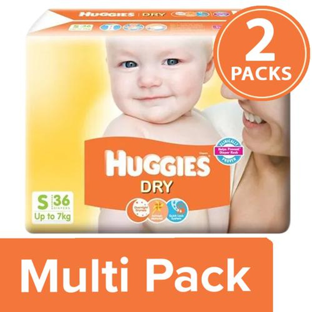 Buy Huggies New Dry Diapers Small Size Online at Best Price of Rs 940