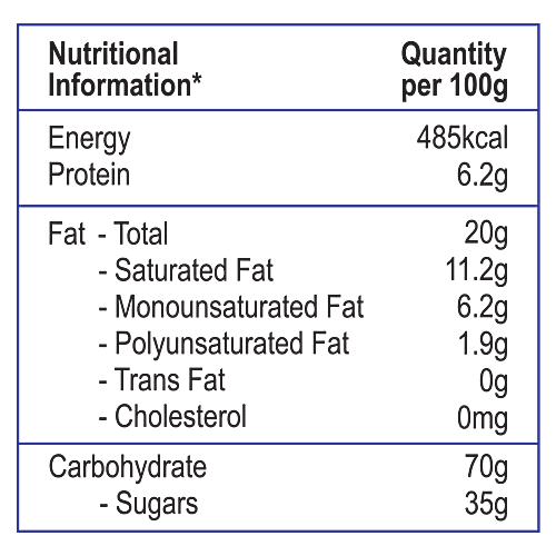 Unibic Cookies - Honey Oatmeal, 6x75 g Multipack 