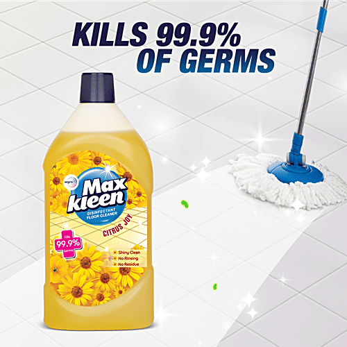 Maxkleen Disinfectant Floor Cleaner - Citrus Joy, 3 x 975 ml Multipack 