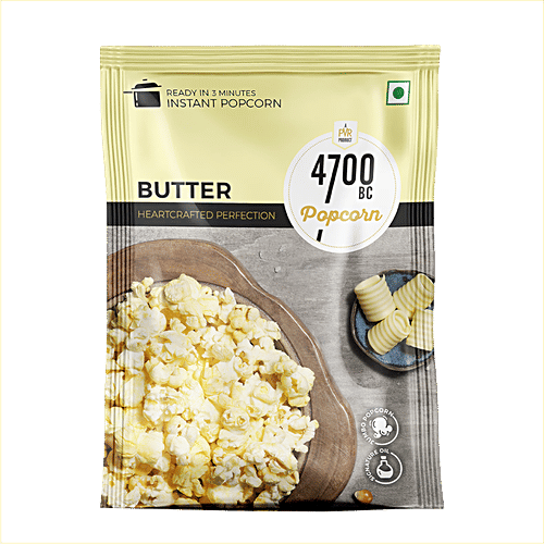 bb Combo 4700BC Instant Popcorn - Butter 90 g + Radler - Mint Lime 300 ml Can, Combo 2 Items 