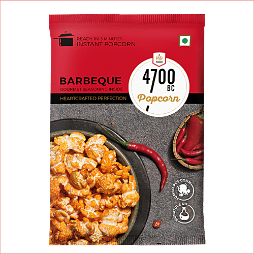 bb Combo 4700BC Instant Popcorn - BBQ 60 g + Radler - Mint Lime 300 ml Can, Combo 2 Items 