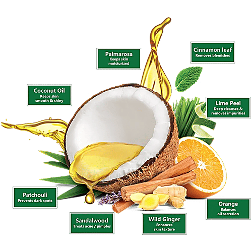 Chandrika  Bathing Soap - Ayurvedic, 3x75 g Multipack 