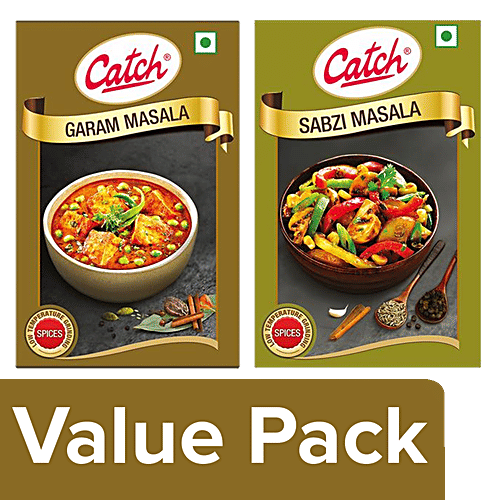 Buy Catch Garam Masala 100 g+ Sabzi Masala 100 g Online at Best Price