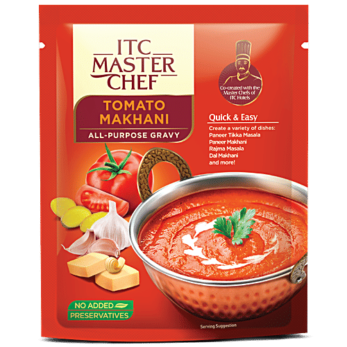 ITC Master Chef Tomato Makhani & Korma Masala Ready to Eat All Purpose Gravy, 200 g, Combo 2 Items 