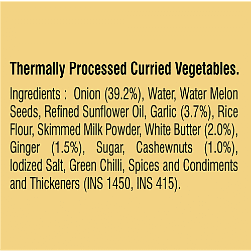 Buy ITC Master Chef Tomato Makhani & Cashew Onion Ready to Eat All