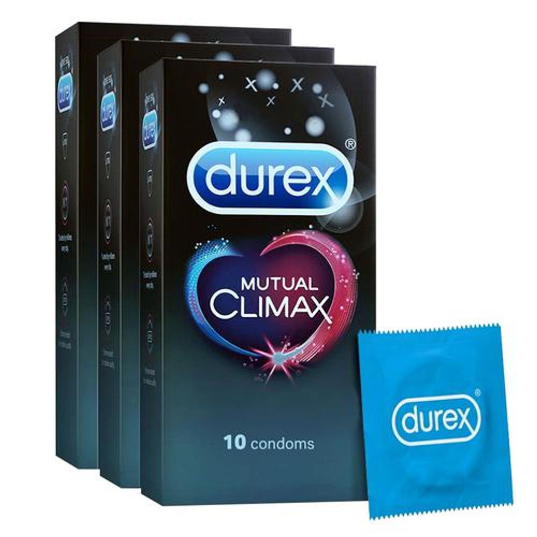 Durex Mutual Climax Condom, 3x10 pcs Multipack