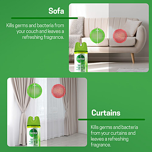 Dettol Disinfectant Spray Sanitizer For Germ-Protection - Original Pine, 2x225 ml Multipack