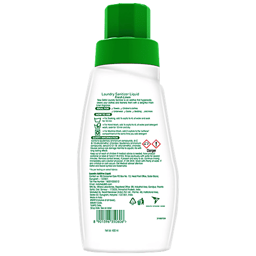 Dettol Lime Fresh 500 ml + Laundry San- Fresh Linen 480 ml, Combo 2 Items 