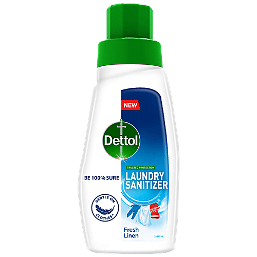 Dettol Menthol Cool 500 ml + Laundry San- Fresh Linen 480 ml, Combo 2 Items 