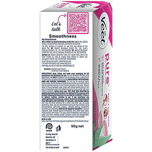 Veet Hair Removal Cream - Normal Skin, 2x50 g Multipack 