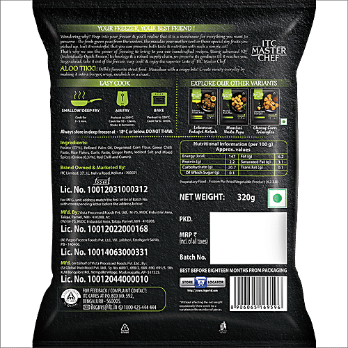 ITC Master Chef Burger Party, Combo 3 Items 