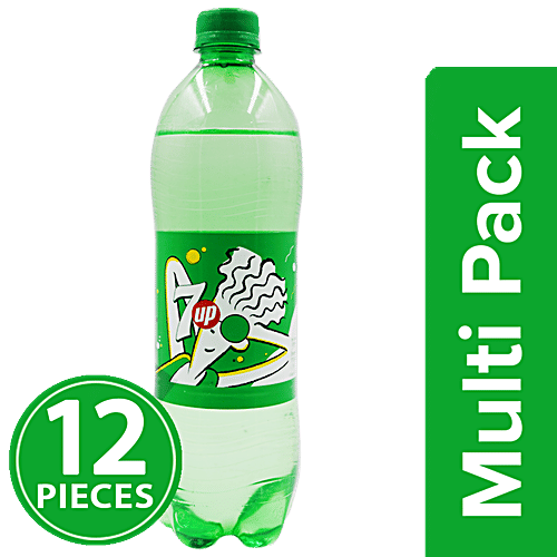 7 Up Soft Drink - Lemon, 12x750 ml Multipack 