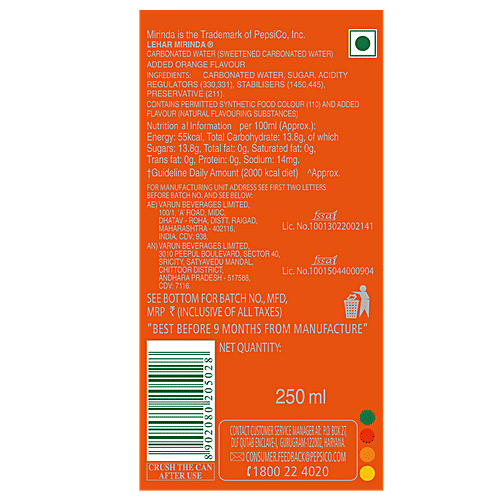 Buy Mirinda Soft Drink Orange Online at Best Price of Rs 420 bigbasket