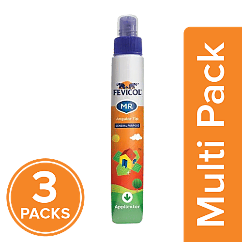 Pidilite Fevicol MR Angular Tip, 3 x 22.5 g Multipack 