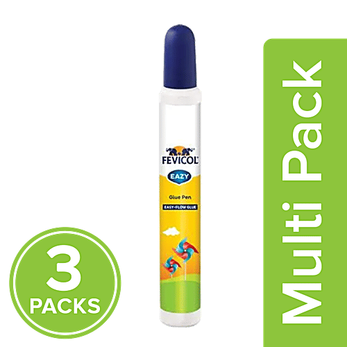 Pidilite Fevicol Eazy Glue Pen, 3 x 22.5 g Multipack 