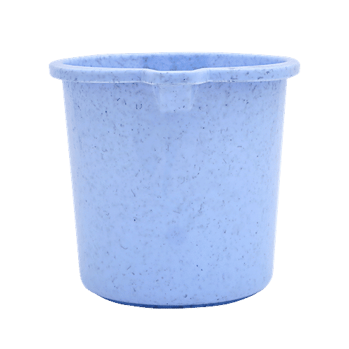 BB Home Premium Plastic Bathing Mug - Sky Blue, 2 x 1 L Multipack 