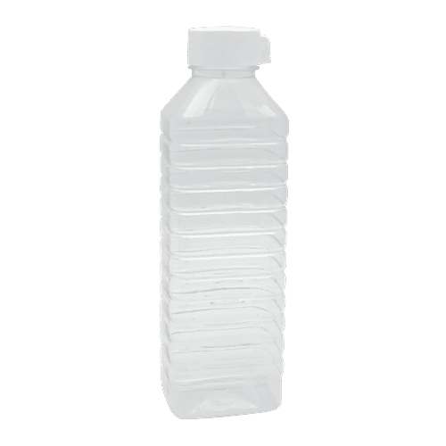 BB Home Leo Plastic Pet Water Bottle - White Wide Mouth, 3 x 1 L Multipack 