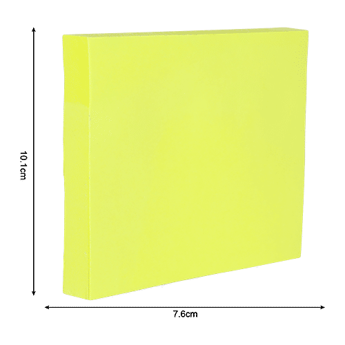 DP Yellow Sticky Notes - Paper, BB1283, 2 x 1 pc Multipack 