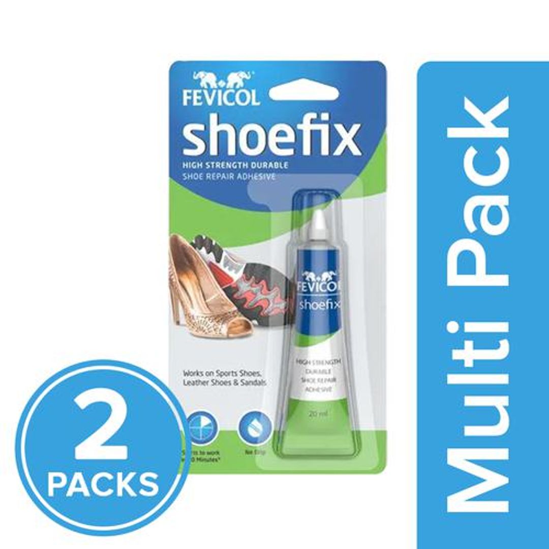 Fevicol Adhesive - Shoe Fix Shoe Repair, 2 x 20 ml Multipack