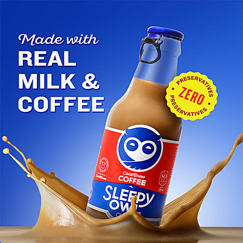 Sleepy Owl Cold Brew Coffee - Classic, 6x200 ml Multipack 