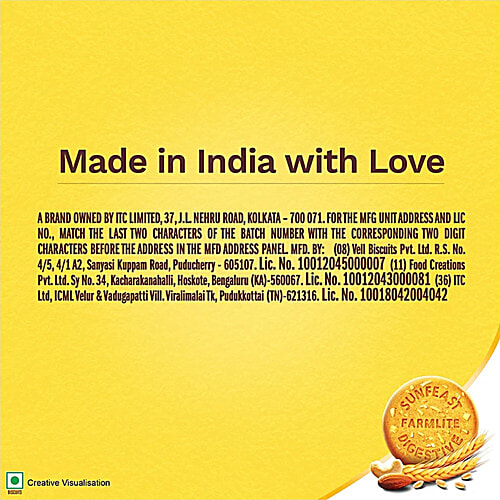 Sunfeast Farmlite Nuts Digestive Biscuit, 3x100 g Multipack 