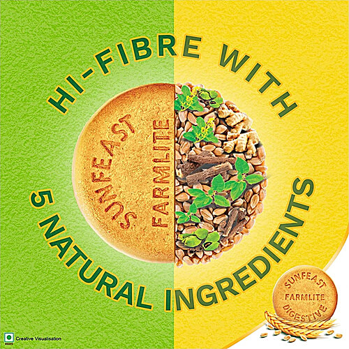 Sunfeast Farmlite Veda Digestive Biscuit, 3x100 g Multipack 