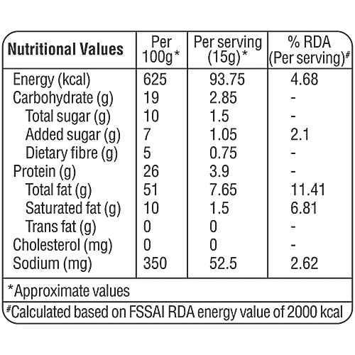 HappyChef Classic Creamy Peanut Butter, 2x340 g (Multipack)