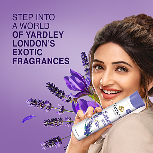 Yardley London English Lavender Deodorant - For Women, 3x150 ml (MultiPack) 