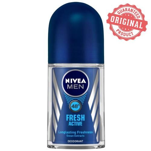 Nivea Men Fresh Active Roll On, 2x50 ml (MultiPack) 