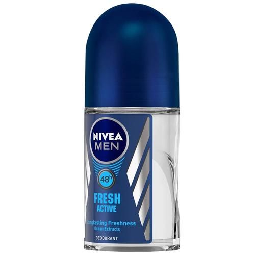 Nivea Men Fresh Active Roll On, 2x50 ml (MultiPack) 