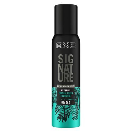 Axe Signature Mysterious No Gas Body Deodorant - For Men, 2x154 ml (MultiPack) 