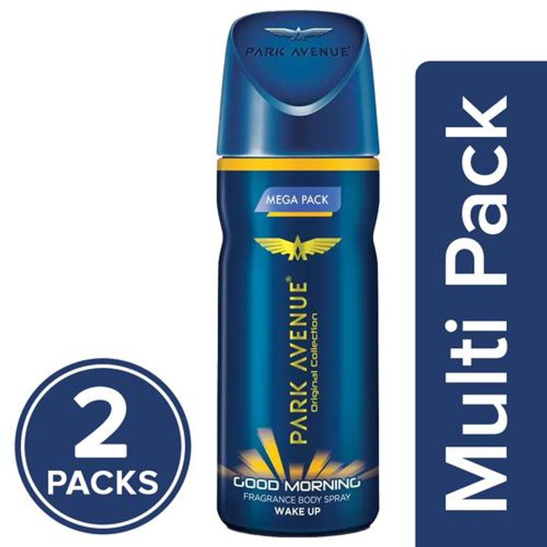 Park Avenue Fragrance Body Spray - Good Morning, Mega Pack, 2x220 ml (MultiPack)