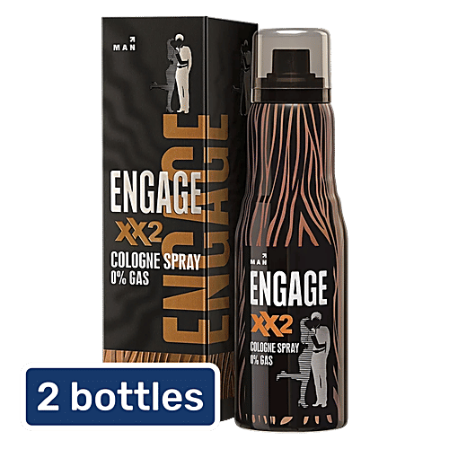 Engage XX2 Cologne Spray, 2 x 135 ml (MultiPack) 