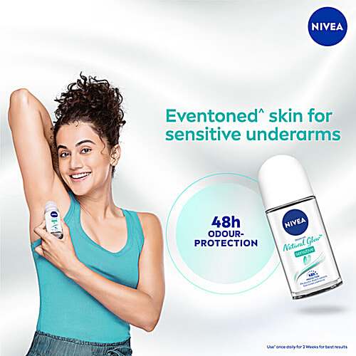 Nivea Deodorant Whitening Sensitive Roll On, 2x50 ml (MultiPack) 