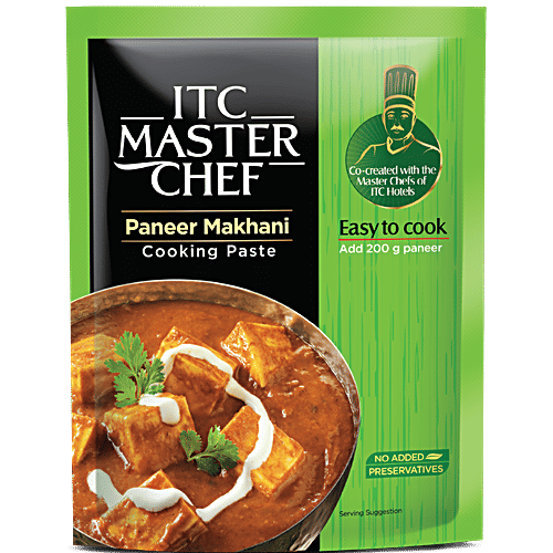 ITC Master Chef Vegetable Biryani & Paneer Makhani Ready to Eat Cooking Masala Paste Combo, 80 g, Combo 2 Items 