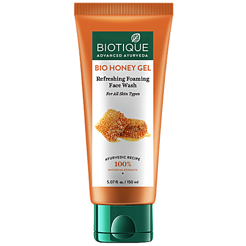 biotique honey gel face wash price