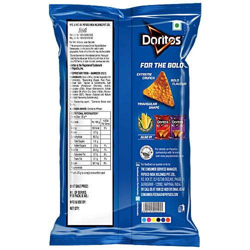 Doritos Nacho Chips - Masala Mayhem Flavour, 2x82.5 g Multipack