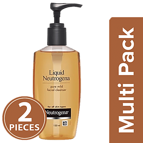 Neutrogena Liquid Face Wash, 2x150 ml (Multipack) 